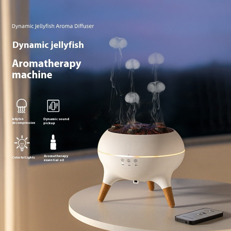 Remote Control Intelligent Jellyfish Ultrasonic Air Humidifier