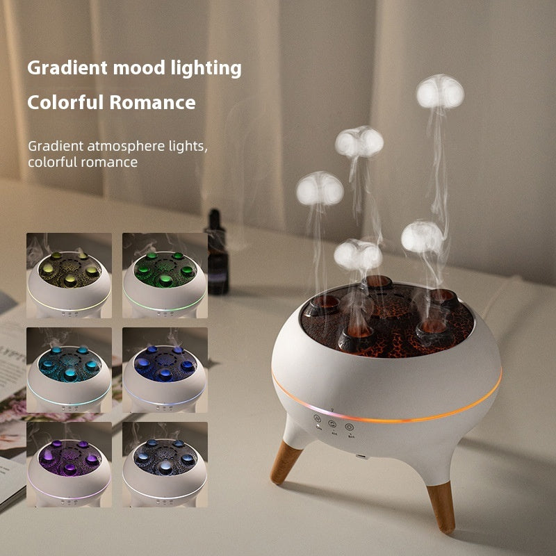 Remote Control Intelligent Jellyfish Ultrasonic Air Humidifier